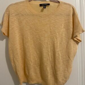 Ellen Tracy Women's Yellow Top